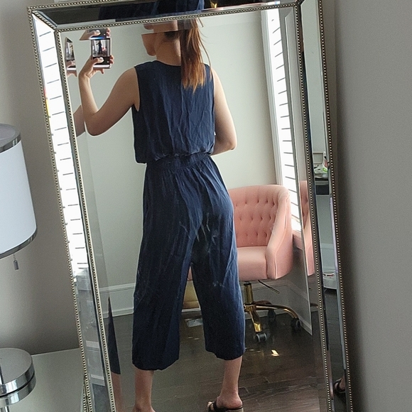 club monaco satin jumpsuit/romper - Picture 3 of 3